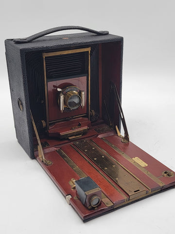 Antique 1903 Rochester Optical Pony Premo No. 6 Folding Camera. Excellent Cond.