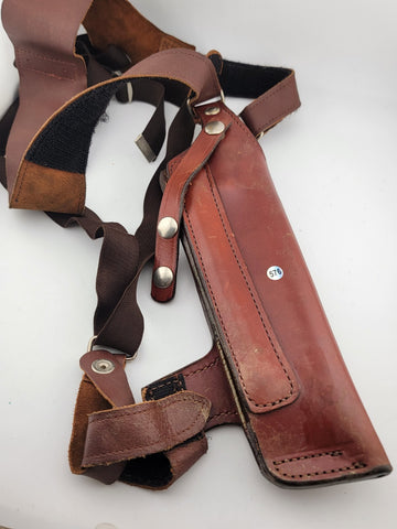 Rare Goud & Goodrich Shoulder Leather Holster Model 45 26 Right Handed