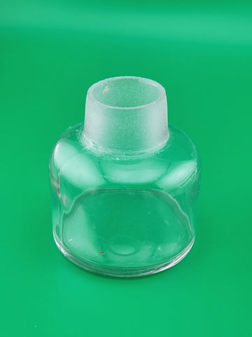 ANTIQUE LOT 4 OF PERFUME / MEDICINE/ INK BOTTLES C 19TH C & EARLY 20TH C.