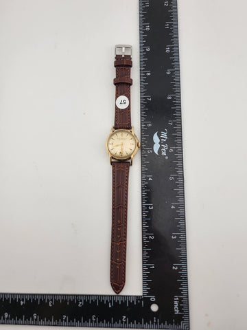 1950's Girard Perregaux Gyromatic Vintage 10k Yellow Gold Filled Automatic Works