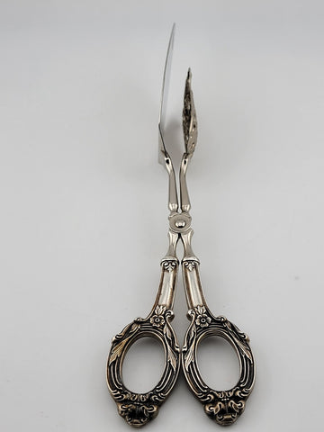 ORNATE STERLING SILVER HANDLE PASTRY  SERVER (MADE IN GERMANY)