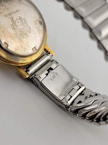 Vintage CIMEQA Agromatic 25 Men’s Watch. Gold Tone, Manual Movement SWISS. Works