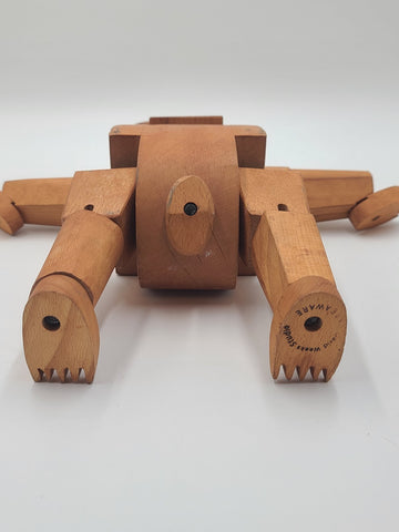 AREAWARE | URSA MINOR BEAR WOODEN TOY | DAVID WEEKS | WOOD CREATURES
