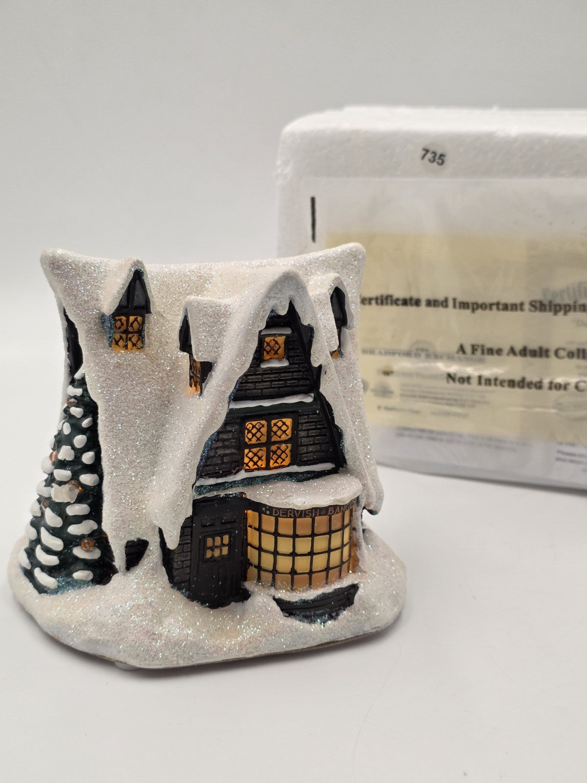 Hawthorne Village Harry Potter Dervish & Banges Lighted Building Figurine
