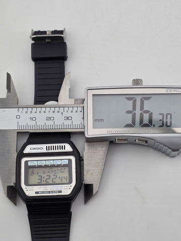 Vintage Collectible Casio Melody Alarm 82H108 Alarm Men’ Watch. Works. Read.