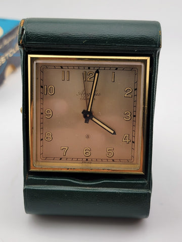 Lot Of 4 Vintage Alarm Clocks. Various Brand. Untested. May Need Repair/ Service