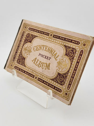 Civil War/ Indian War Era Centennial pocket album 1776-1876. Complete Booklet.