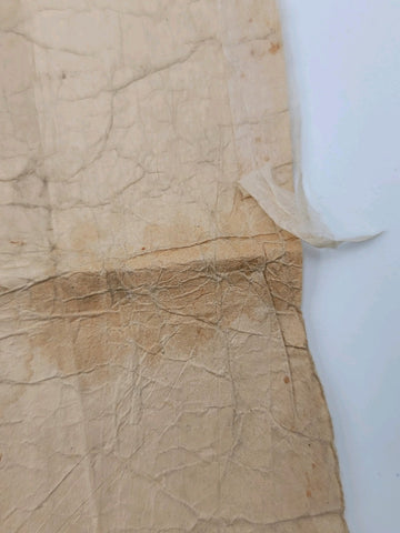 Ultra Rare 1856 Japanese Edu Period Appointment Scroll Sealed On Washi Paper.