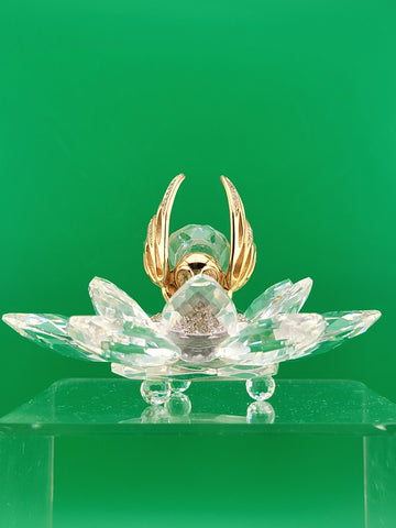 Vintage Swarovski Crystal "In Flight" Series - Bee Gold 7553NR100 (Retired) EUC