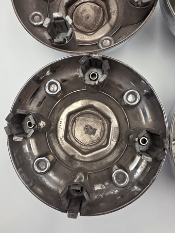 4 DODGE 2500 RAM 52039098 OEM WHEEL CENTER CAP HUB DUST COVER 8 LUGS CHROME HEX