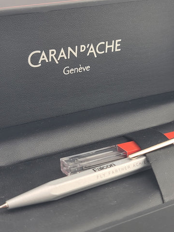 Vintage Caran D'Ache Falcon 8x Mechanical Pencil In Original Box. Unused.