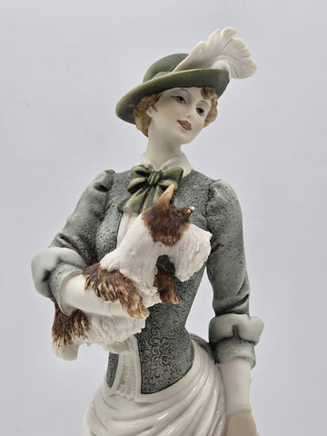 VINTAGE RARE MINT FLORANCE GIUSEPPE ARMANI CAPODIMONTE "ELOISE" FIGURINE. 0350C