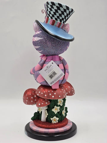 Kurt S. Adler HA0573 Hollywood Cheshire Cat Nutcracker, Multi-Colored, 15"