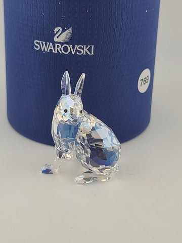 Vintage Swarvoski SCS Arctic Hare Event Piece 2011  #1055005. Ltd Ed.