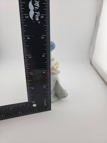 Retired LLadro Spain Figurine # 5277 Pierrot With Puppy Commedia Dell'Arte Clown