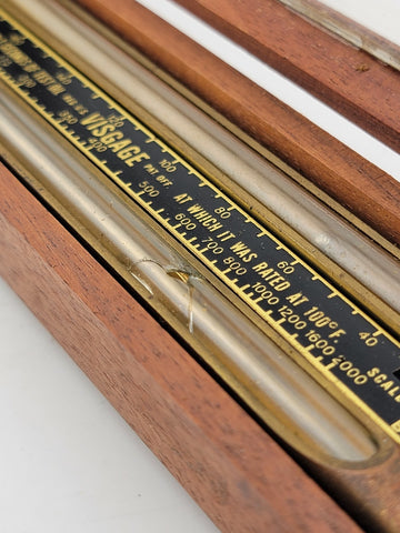 Rare Antique Louis Eitzen Visgage Oil Viscosity Comparator Instrument w/ Case