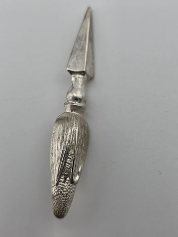 Towle Italy Figural Corn Cob Holders Set 24 Silverplate Original Box
