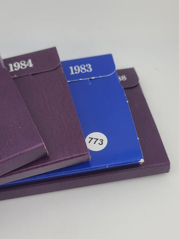 1984, 85, 86 & 89 U.S. Mint Proof Set Lot (5 Sets) Complete Original Packaging