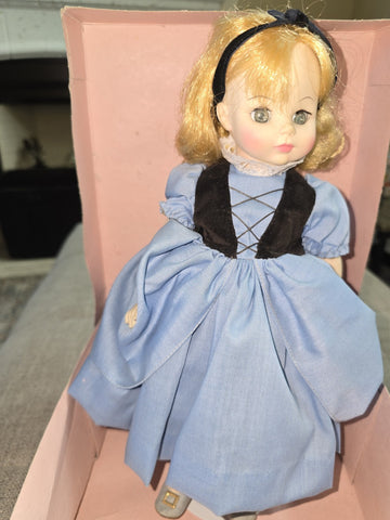 Rare Vintage collectible 1980's Madame Alexander Goldilocks 13" doll new in box.