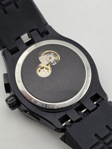 Swatch Right Track SVGB400 Automatic Chronograph Swiss Watch. Works. Read.