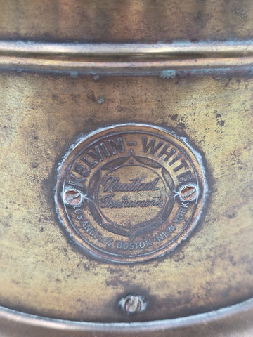 Rare Antique Kelvin White Constellation Ship Binnacle Compass Brass Nautical .