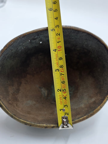 Rare Authentic Ashanti African Bronze Unity Cup Fertility Family Tribe Sculpture