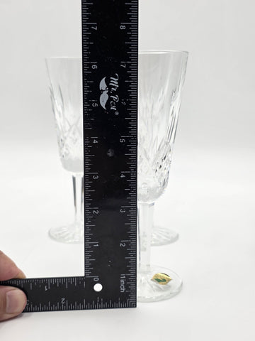 Waterford Crystal Lismore Champagne Flutes Set of 4 Ireland w/ Original Box. New