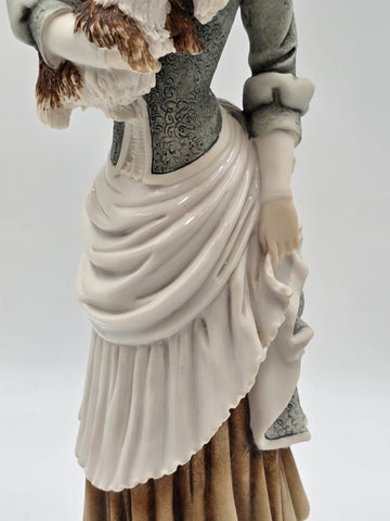 VINTAGE RARE MINT FLORANCE GIUSEPPE ARMANI CAPODIMONTE "ELOISE" FIGURINE. 0350C