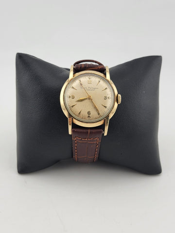 1950's Girard Perregaux Gyromatic Vintage 10k Yellow Gold Filled Automatic Works