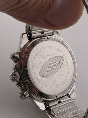 Technomarine Technomillennium Chronograph Diamond Bezel Quartz Watch SW6692.