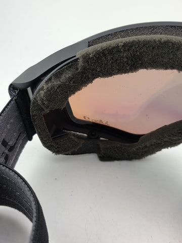 Julbo SnowTiger Ski Goggles Gold Lens Black Frame Snowboard Winter Gear. Read.