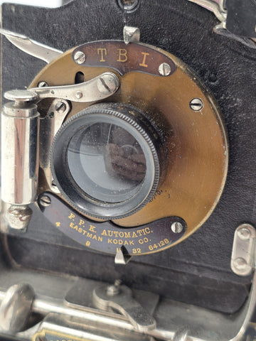 Antique 1902 Kodak No. 3 Folding Pocket Model E-2 Camera FPK Automatic Bellows