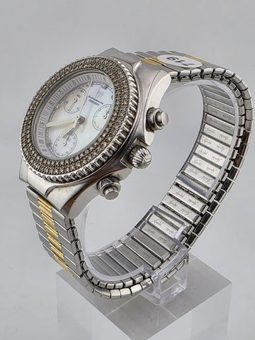 Technomarine Technomillennium Chronograph Diamond Bezel Quartz Watch SW6692.