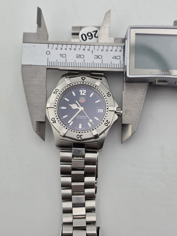 Vintage TAG Heuer 2000 Blue Men's Watch - WK11130-MV6062. 200 Meters. Works.