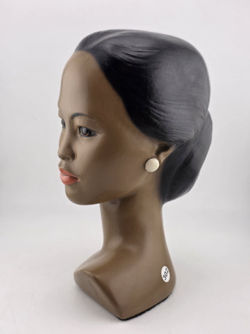 Vintage Marwal Hawaiian Polynesian Hula Girl Bust Chalkware 8" tall