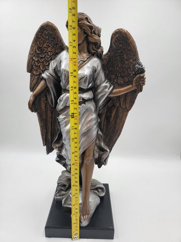 Rare Large Original 1994 Austin Sculpture Guardian Angel Figurine Statue. 19 In.
