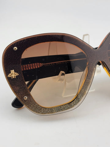 Rare Vintage Oversized Gucci Italy Womens Sunglasses GG2240 003 - 150-145.