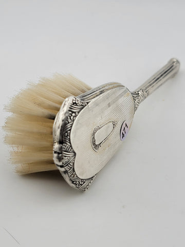 Antique 19th Century Victorian Sterling Silver 925 baby brush. Good Cond.