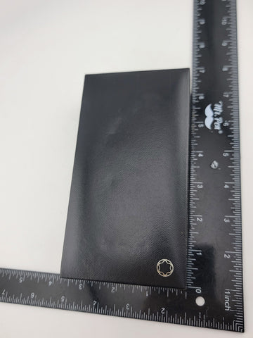 MONTBLANC Meisterstuck Navy Leather Key Fob Model MB114560 W Large Montblanc Box