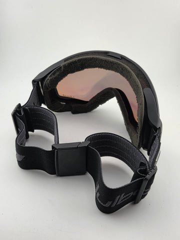 Julbo SnowTiger Ski Goggles Gold Lens Black Frame Snowboard Winter Gear. Read.