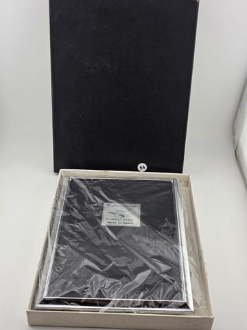 New Simplement Stephanie Sterling Silver 925 Picture Frame Spain 6x8 W Box.