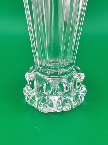 Vintage Rosenthal Crystal Vase Deep Cut Made In Germany Vase Classic Starburst