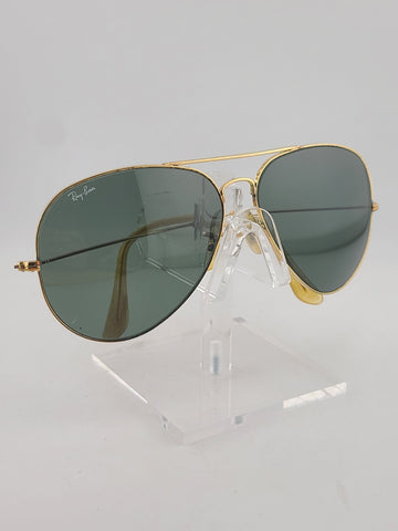 Rare 1970s 64/14mm VINTAGE B&L RAY BAN USA OUTDOORSMAN AVIATOR SUNGLASSES