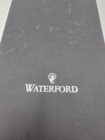 NEW Waterford Lismore Crystal FLEUROLOGY 14.5" Pink Rose - Sculptured Flower.