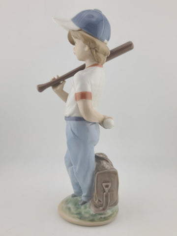 LLADRO FIGURINE COLLECTORS SOCIETY, CAN I PLAY, #7610 WITH ORIGINAL BOX 1984