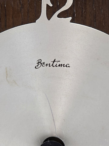 Antique British Bentima Westminster Clock, Art Deco. Working. Read.