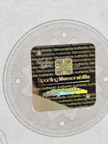 Ryan Giggs Signed Reebok Soccer Cleats w/ COA A1 Memorabilia Display Case