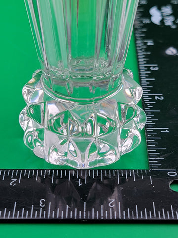 Vintage Rosenthal Crystal Vase Deep Cut Made In Germany Vase Classic Starburst