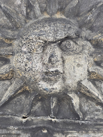 A Stunning Original 18th C (1735) The Sun Fire Insurance Office Lead Fire Mark.