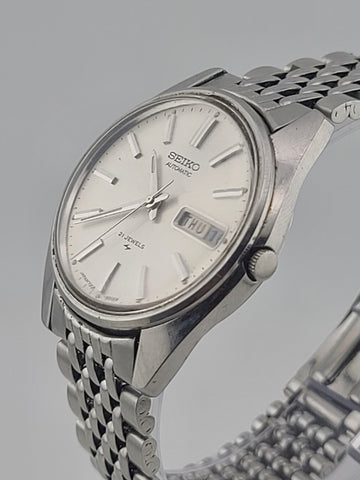 Seiko Watch Automatic 21 Jewels Vintage Mechanical Wristwatch 7006 8000 Rare